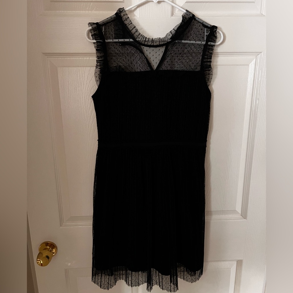 Women black dress, size M, good condition